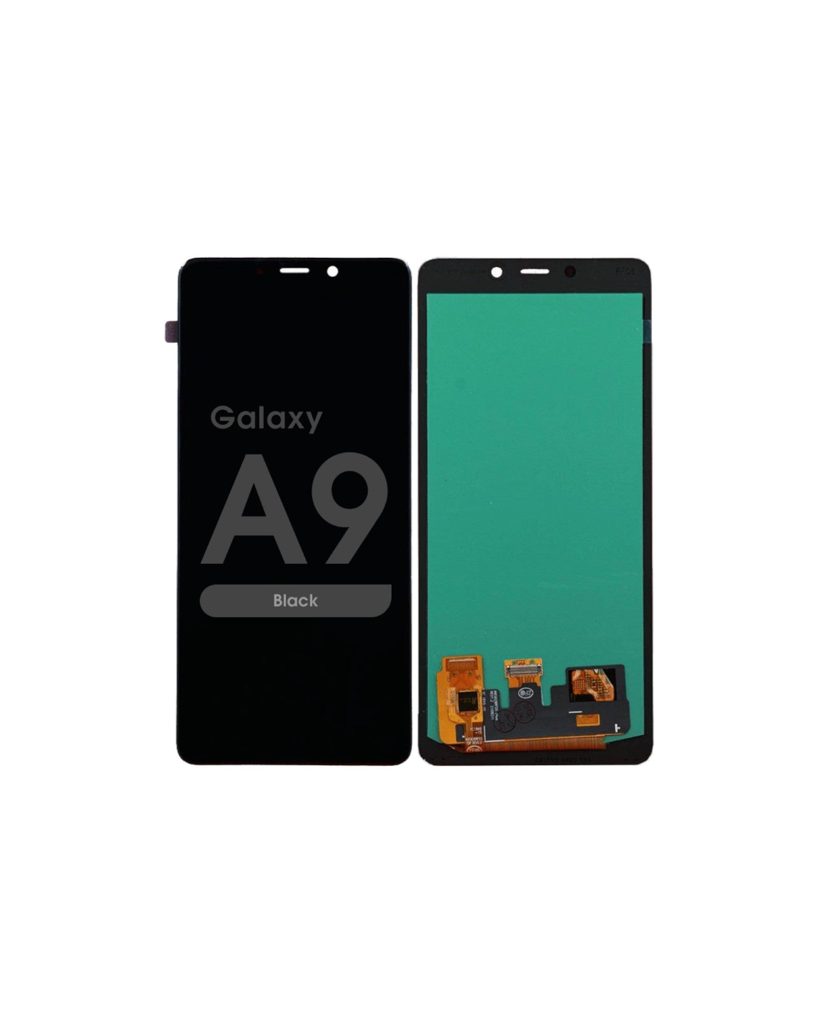 Genuine LCD With Digitiser And Frame For Samsung Galaxy A9 2018 (A920) Black